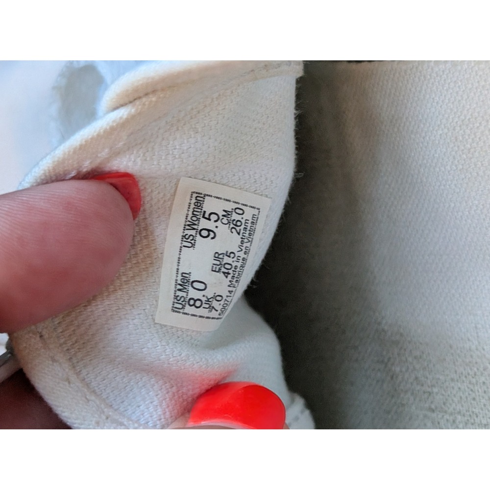 Vans Authentic True White Canvas Low Top Sneakers VN000EE3W00 Mens 8 Womens 9.5 - Picture 3 of 10